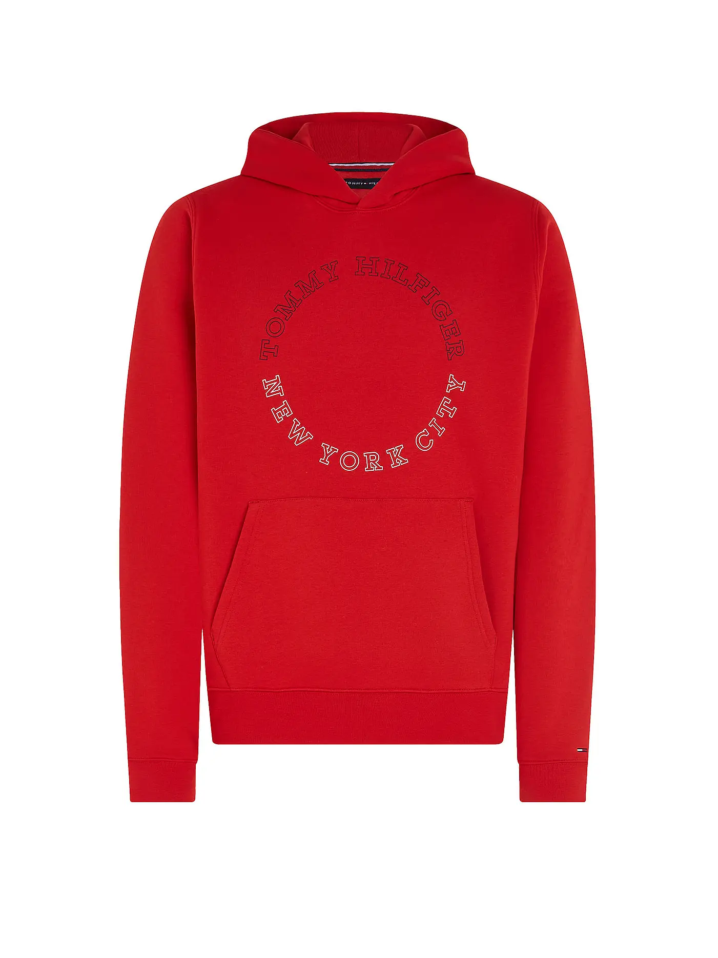 TOMMY HILFIGER | Kapuzensweater - Hoodie | rot
